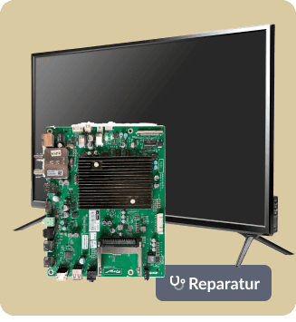 Reparación electrónica de la placa base del televisor Metz